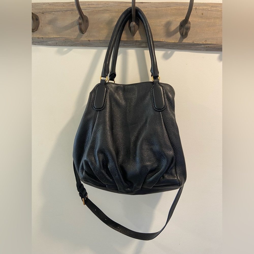 Black leather Marc Jacobs handbag - Picture 2 of 6